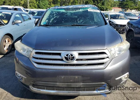 2012 Toyota Highlander Base из США, поврежденный, VIN 5TDBK3EH8CS114655